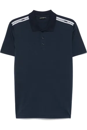 Emporio Armani Poloshirt mit Logo-Streifen