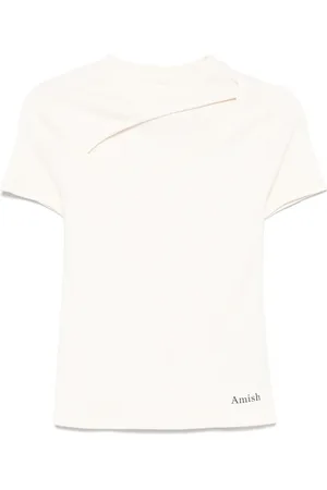 AMISH T-Shirt mit Cut-Out