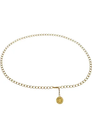 CHANEL 1982 Gürtel mit CC-Medaillon