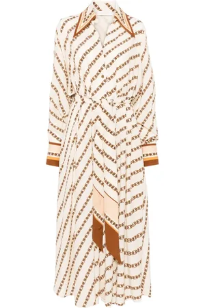 ZIMMERMANN Tuck Midikleid