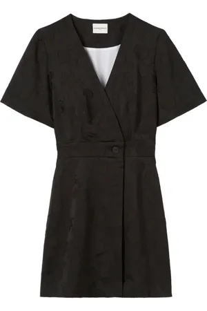 Claudie Pierlot Kleid mit kurzen Ärmeln