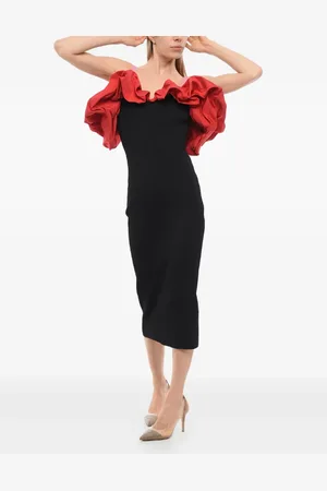 Alexander McQueen Kleid mit Rüschen