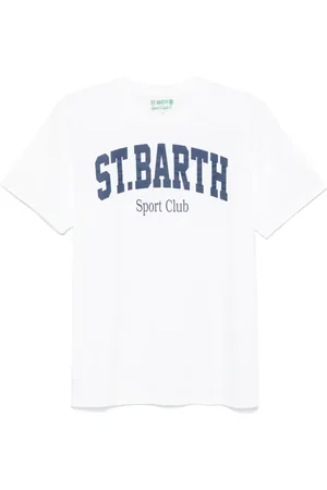 MC2 SAINT BARTH T-Shirt mit Logo-Print