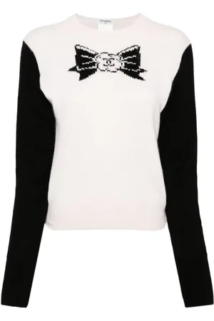 CHANEL 1995 Pullover mit Logo