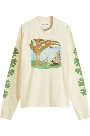 Story Langarmshirt mit grafischem Print