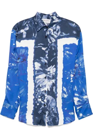 Ermanno Firenze Hemd mit Blumen-Print
