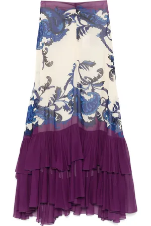 Etro Maxirock mit Paisley-Print