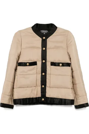 CHANEL 1990-2000s Steppjacke