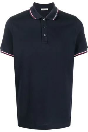 Moncler Poloshirt mit Streifendetail