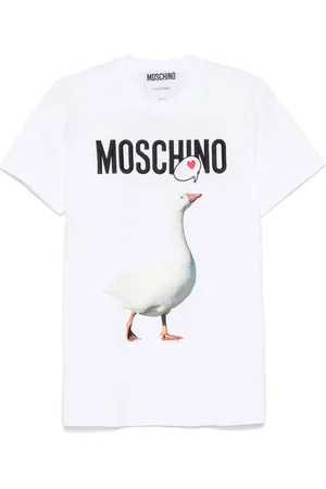 Moschino T-Shirt mit Logo-Print