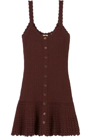 Claudie Pierlot Gehäkeltes Minikleid