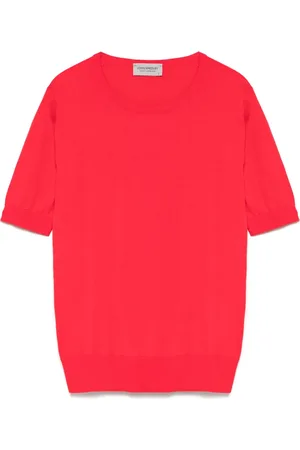 JOHN SMEDLEY Fein gestricktes T-Shirt