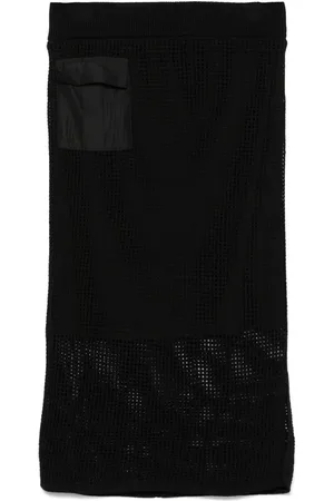 DKNY Gehäkelter Midirock