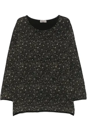 YOHJI YAMAMOTO T-Shirt mit Blumen-Print