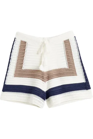 Chinti & Parker Gehäkelte Capri Shorts