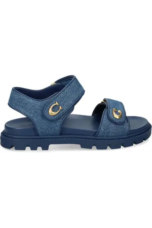 Coach Sandalen mit Jeansriemen