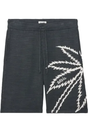 Zadig & Voltaire Shorts mit Palmen-Print
