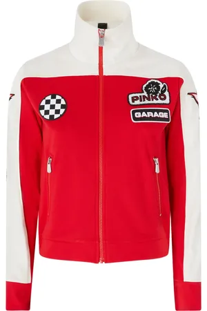 Pinko Jacke mit Logo-Applikation