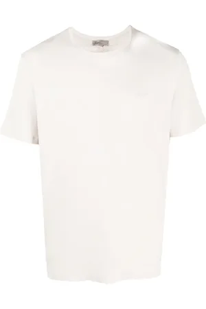 HERNO T-Shirt mit Logo-Schild