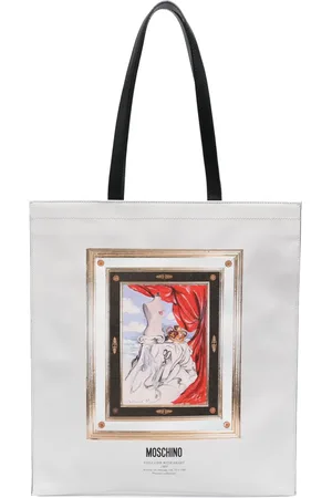 Moschino Schultertasche mit Herz-Print