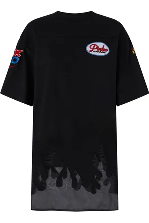 Pinko T-Shirt mit Logo-Applikation