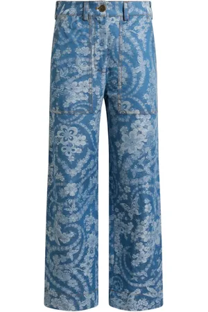 Etro Hose mit Jacquardmuster