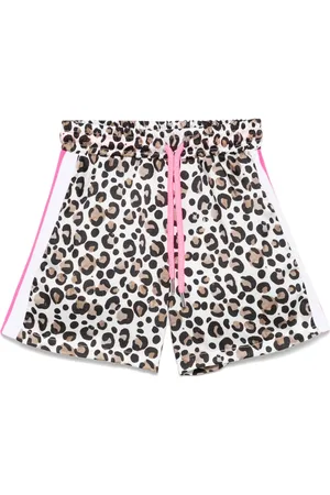MISS GRANT Shorts mit Leoparden-Print