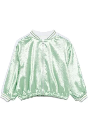 MISS GRANT Bomberjacke im Metallic-Look
