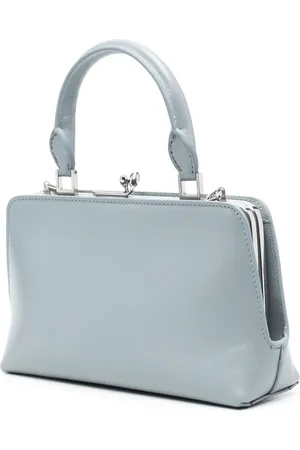 Jil Sander Handtasche mit Logo-Schild