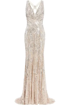 Jenny Packham Abendkleid mit Pailletten