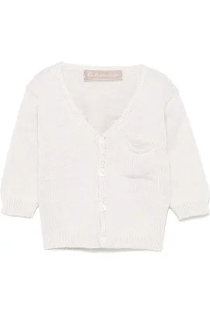 LA STUPENDERIA Cardigan mit V-Ausschnitt