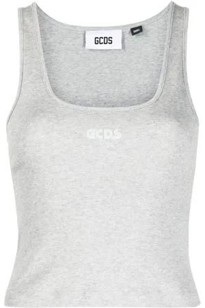 GCDS Tanktop mit Logo-Print