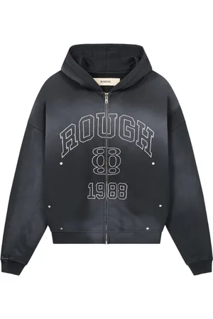 ROUGH. Kapuzenjacke mit grafischem Print
