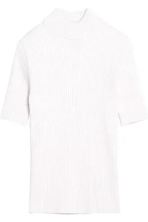 Courrèges Reedition Pullover aus Rippstrick
