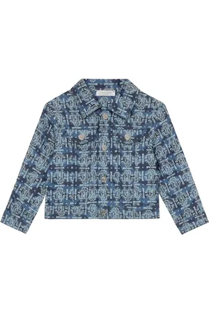 Roberto Cavalli Jeansjacke mit Monogramm