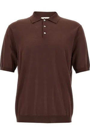 BALLANTYNE Poloshirt mit kurzen Ärmeln