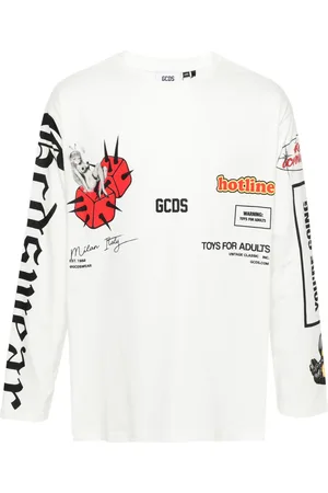 GCDS T-Shirt mit Logo-Print