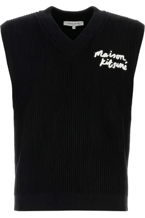 Maison Kitsuné Geripptes Top