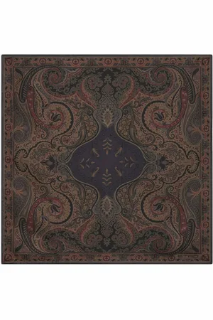 Etro Einstecktuch aus Seide mit Print
