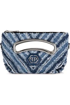 Philipp Plein Kleiner Denim Shopper
