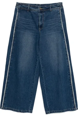 SONGZIO Ausgestellte Wide-Leg-Jeans