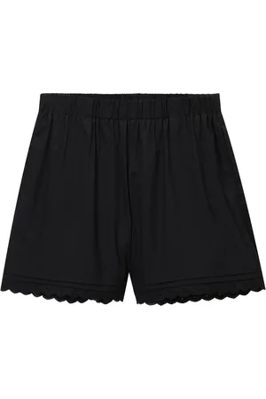 tout a coup Shorts mit Wellensaum