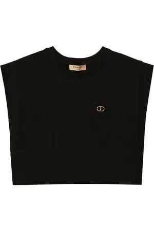 Twin-Set Cropped-T-Shirt
