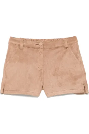 MISS GRANT Shorts in Wildlederoptik