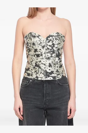 Stella McCartney Top aus Blumen-Jacquard