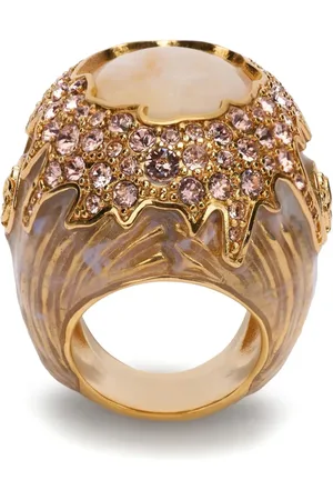 Roberto Cavalli Ring mit Kristallen