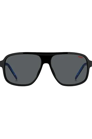 HUGO BOSS Sonnenbrille mit eckigem Gestell