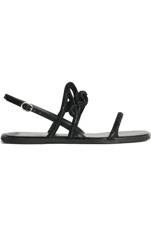 Karl Lagerfeld Olympia Riemensandalen mit Perlen