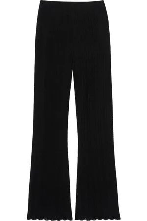 Claudie Pierlot Gehäkelte Hose mit weitem Bein