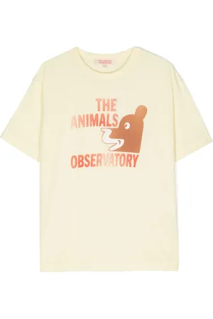 The Animals Observatory T-Shirt mit Logo-Print